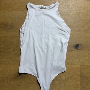 ReoRia White One Piece Bodysuit